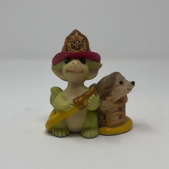 NWOB Whimsical World Of Pocket Dragons “FIRE BRIGADE” By Real Musgrave - Picture 1 of 6